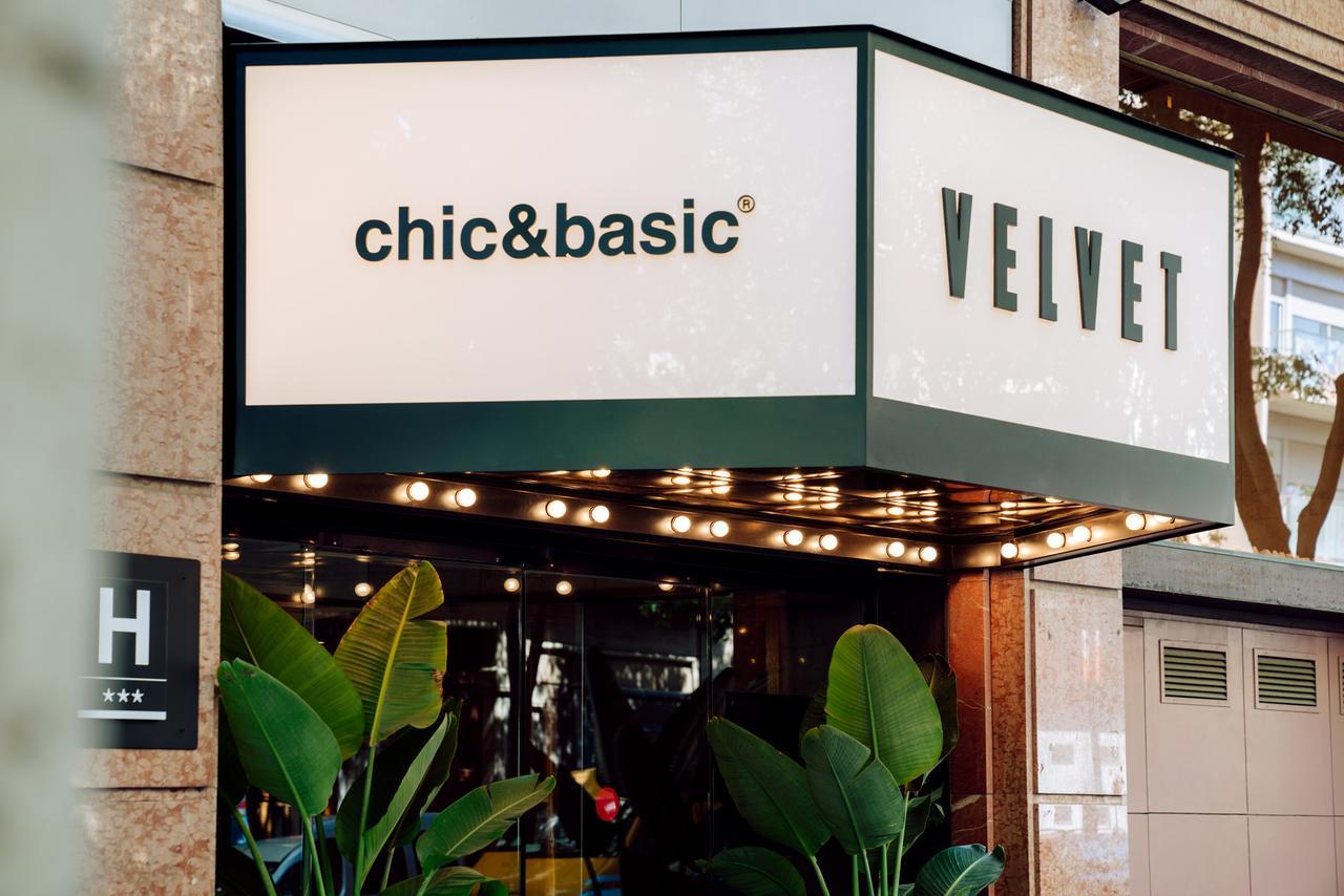 Chic & Basic Velvet Hotel Barcelona Eksteriør billede